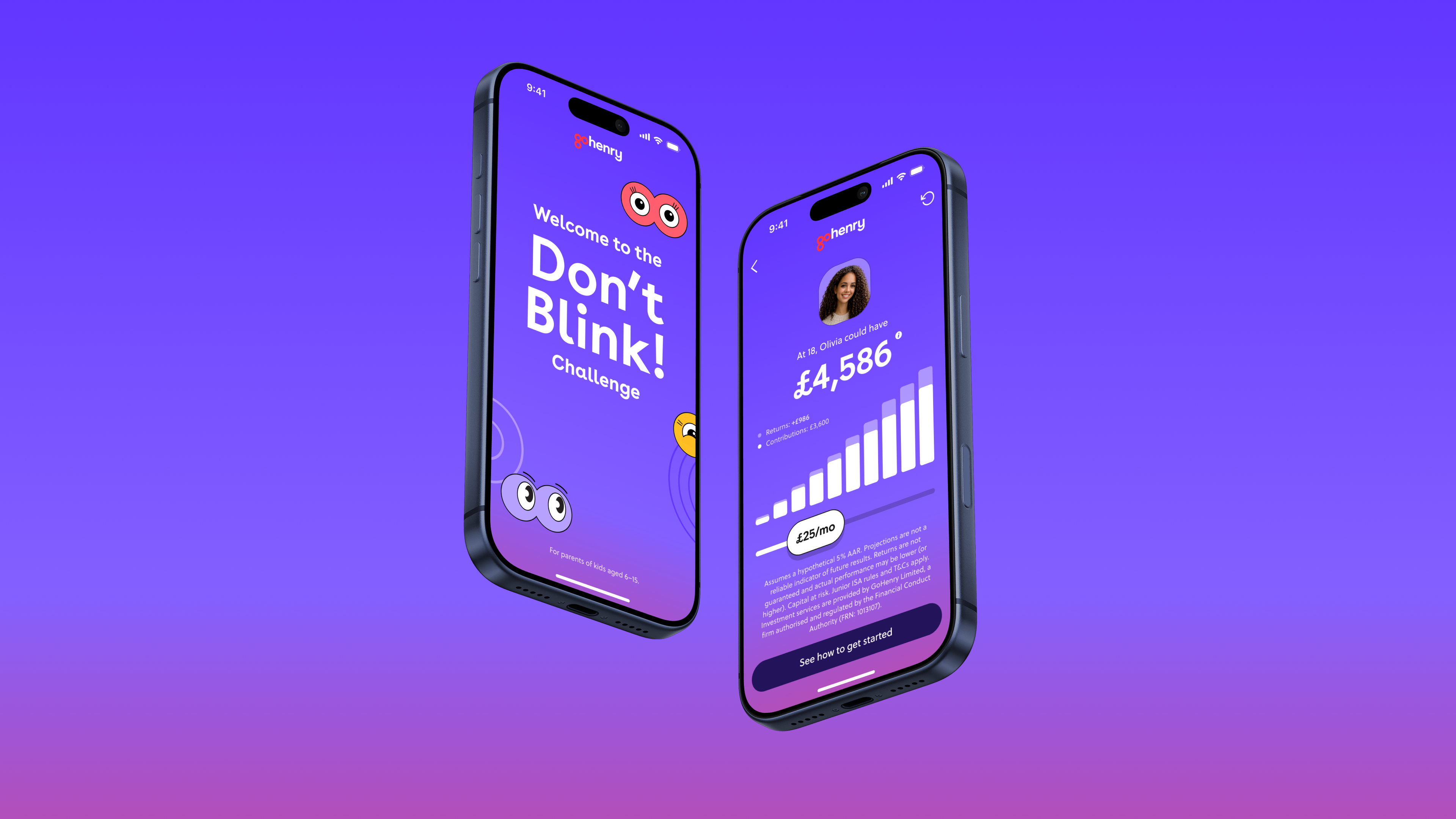 GoHenry Invest in Me — product experience